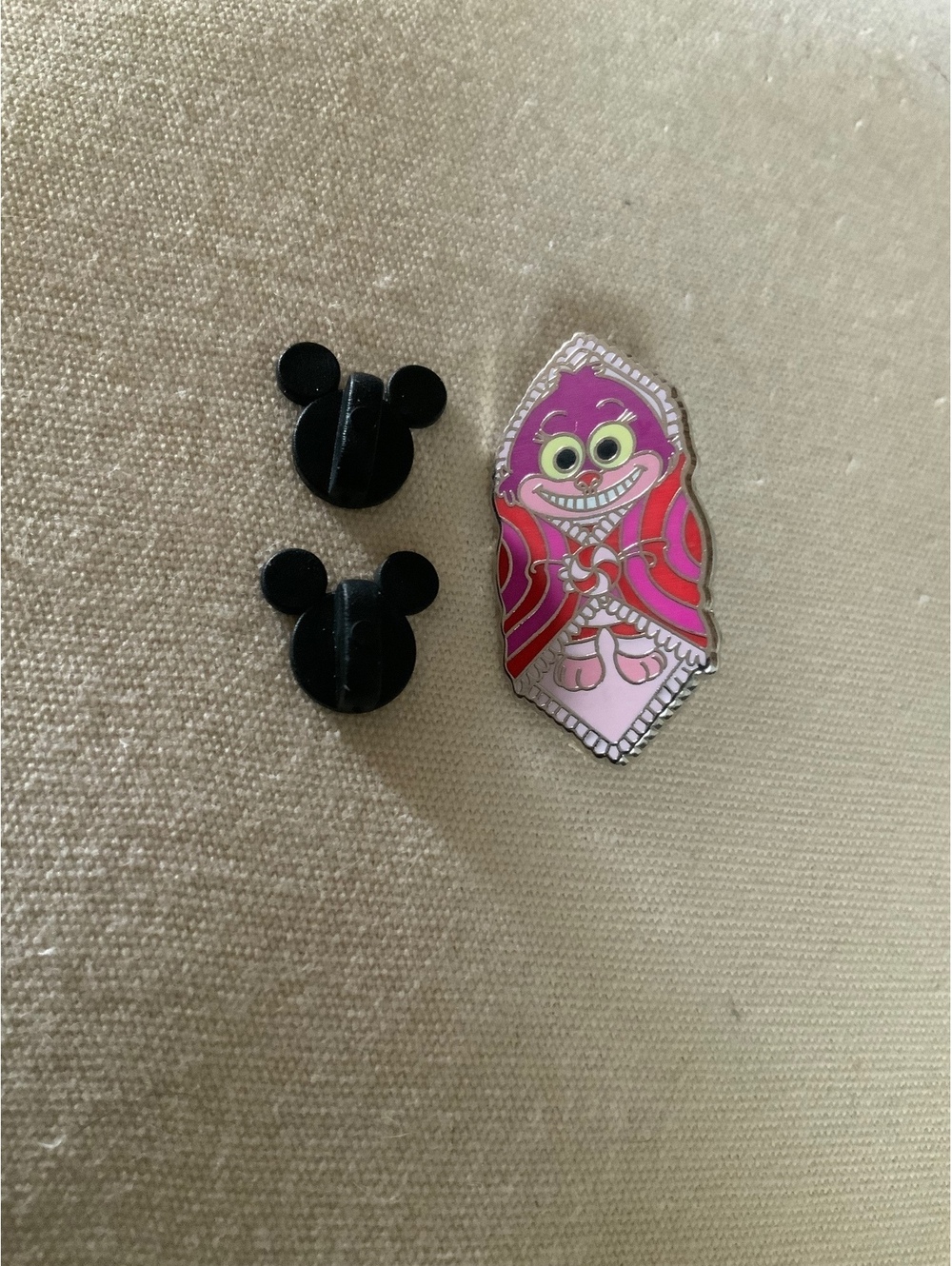 Cheshire Cat Baby Blanket Disney Pin